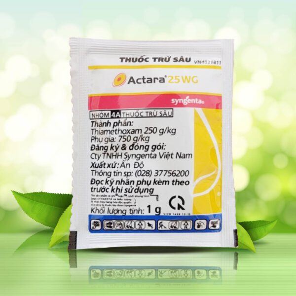 Thuốc trừ sâu rầy actara 25wg 1 gói