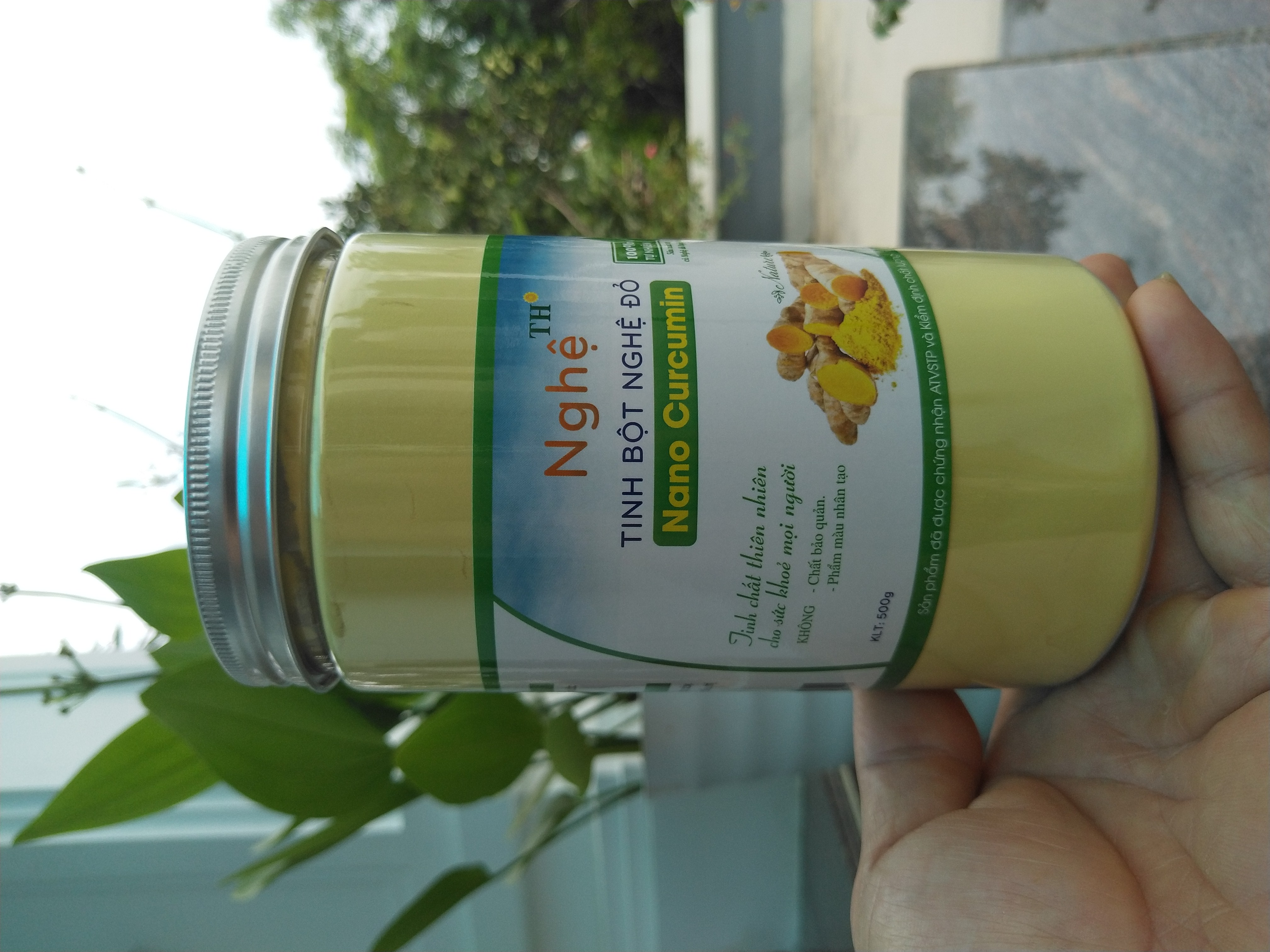 TINH BỘT NGHỆ ĐỎ NANO CURCUMIN 500g