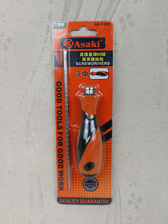 Vít dẹp và bake trở đầu 3 mm Asaki AK-6992