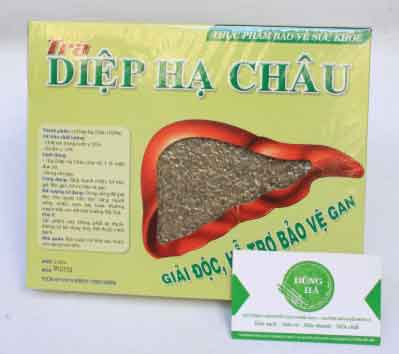 Trà diệp châu túi lọc 30 gói (200gr)