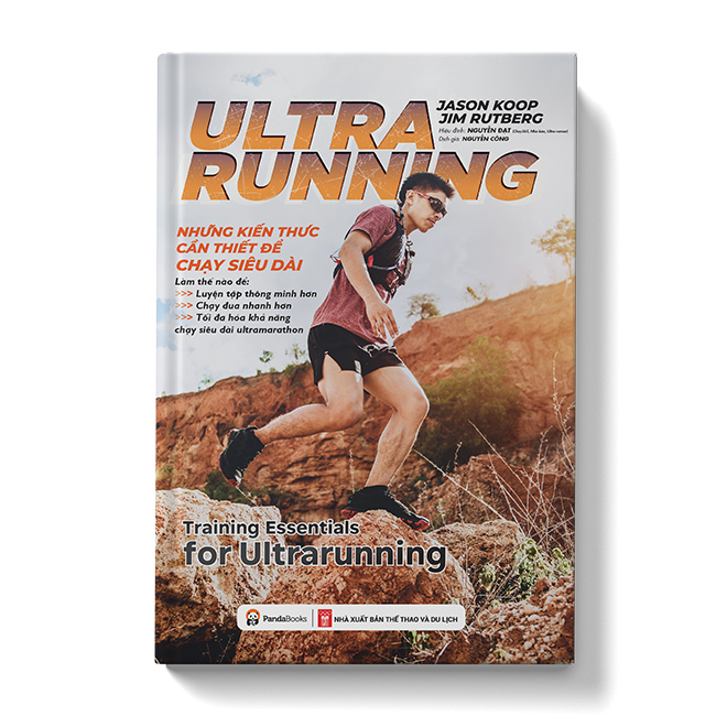 Sách - ULTRARUNNING: Những kiến thức cần thiết để chạy siêu dài - Pandabooks - Sách chạy trail
