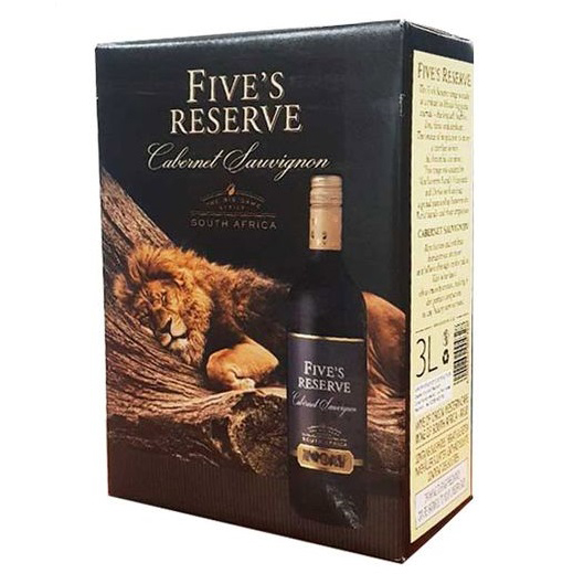 VANG BỊCH NAM PHI FIVE'S RESERVE 3 LÍT