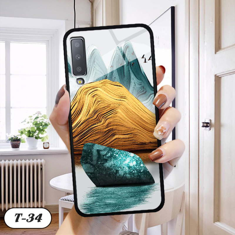 Ốp kính 3D Samsung GALAXY A7 2018