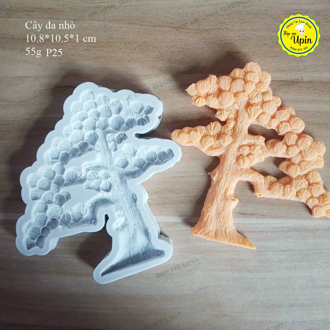 Khuôn silicon cây đa to và nhỏ