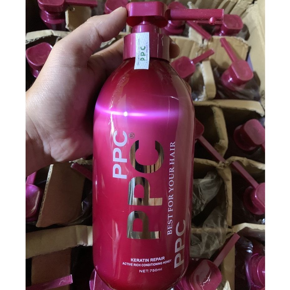Hấp Dầu PPC Keratin Repair 750ml Siêu Thơm Mượt