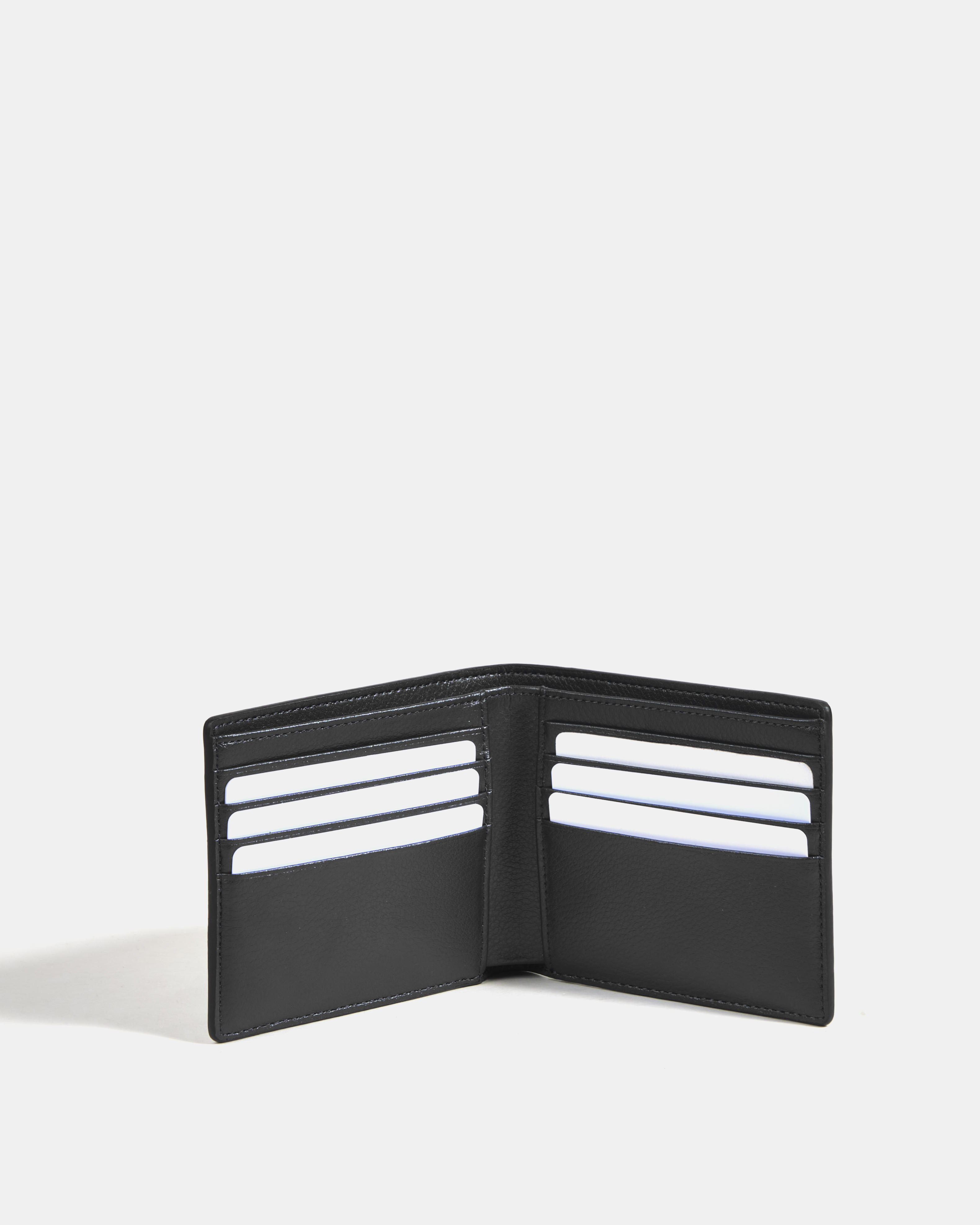 Ví Da Nam Gập Đôi Leonardo Bifold Audrey Wallet, Da Microfiber bền bỉ