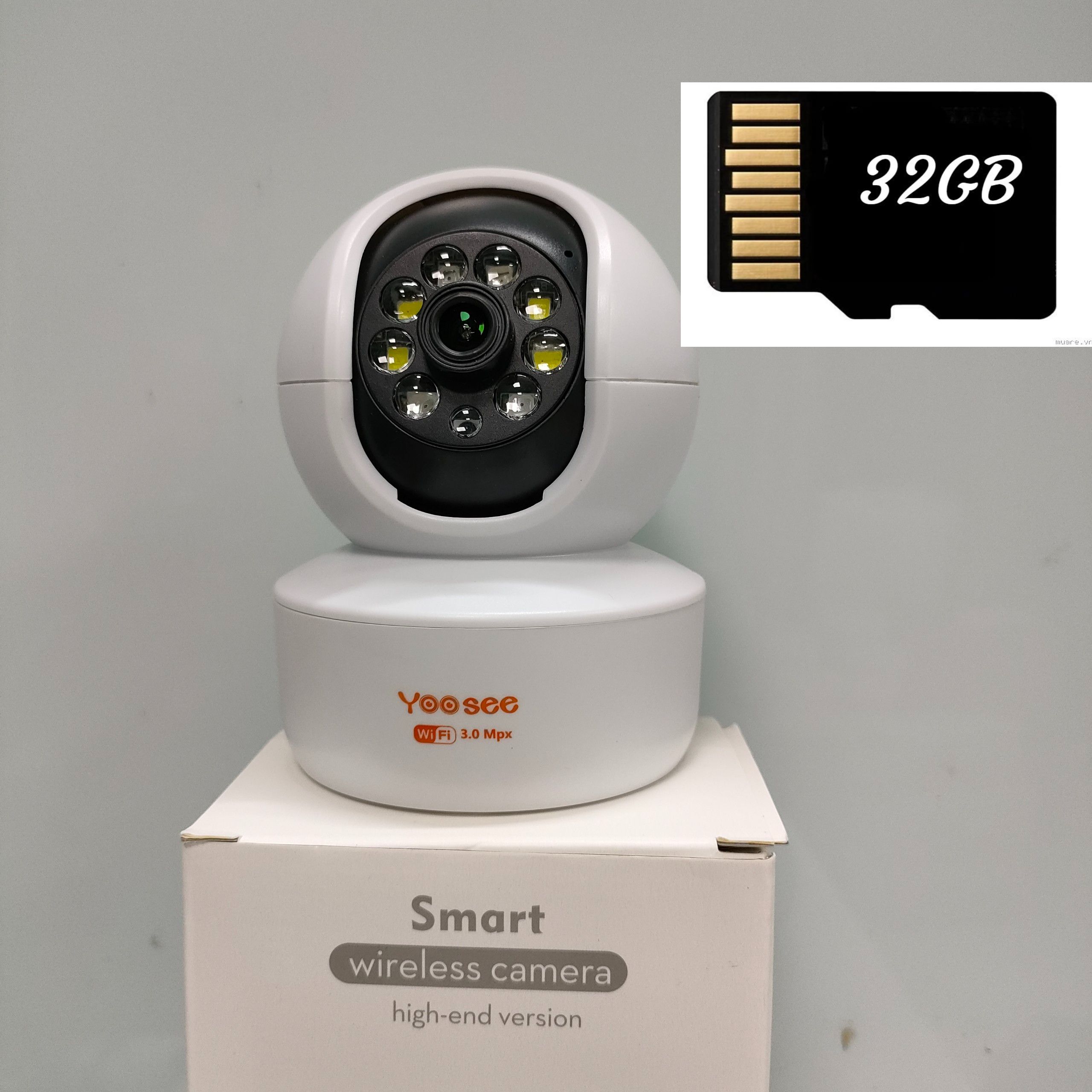Camera wifi Yoosee không dây 360 độ Full HD đàm thoại 2 chiều
