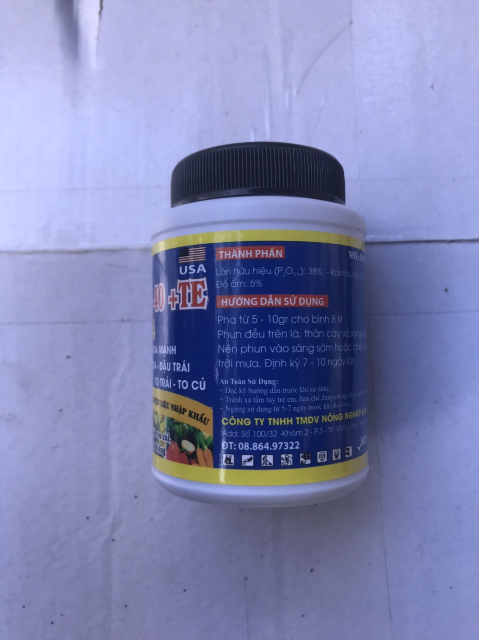 Kích thích ra hoa 0-40-40 100Ggam