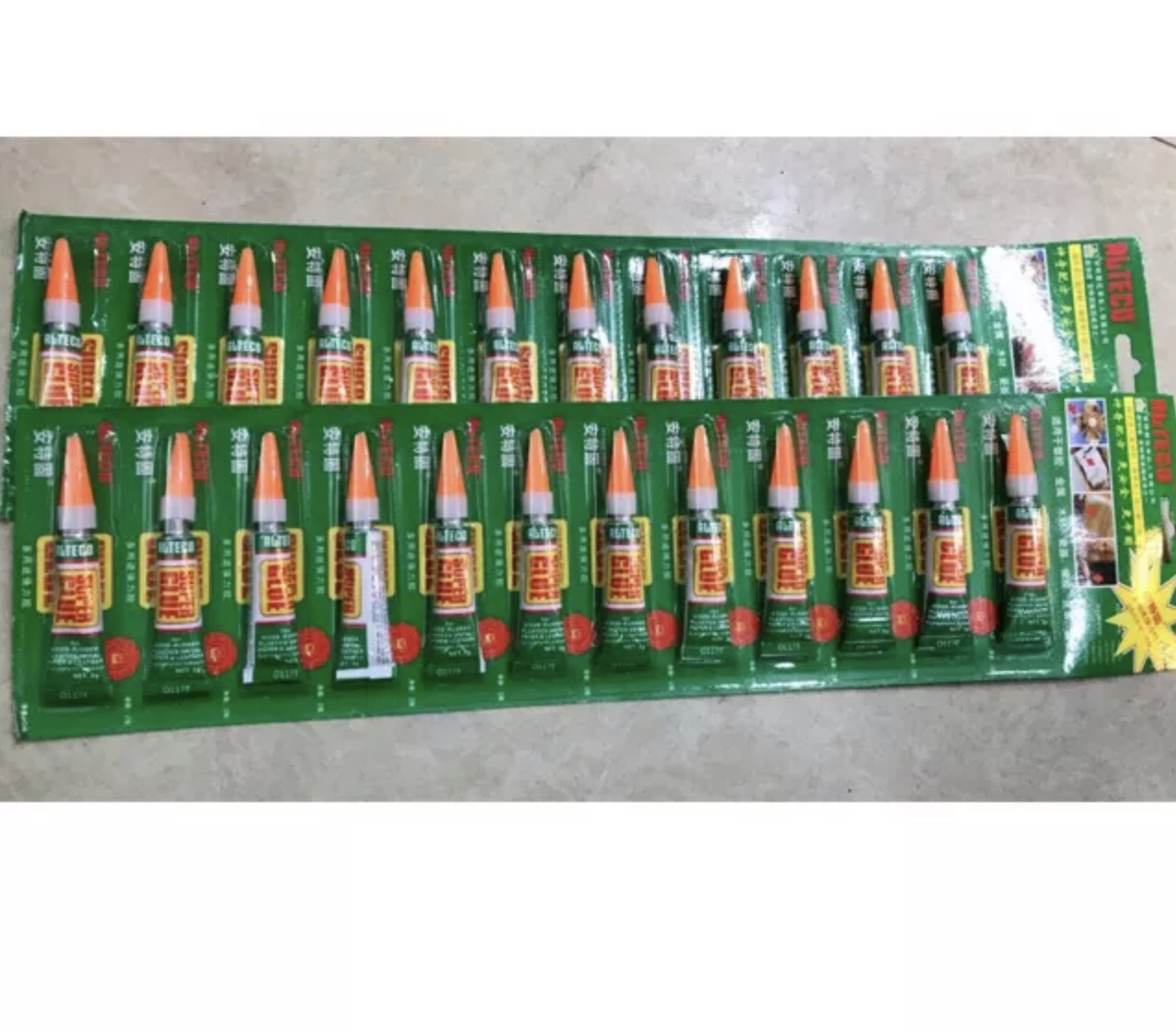 VỈ 12 TUÝP KEO DÁN ĐA NĂNG SUPER GLUE ALTECO