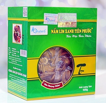 Nấm lim xanh thái lát 500 gram