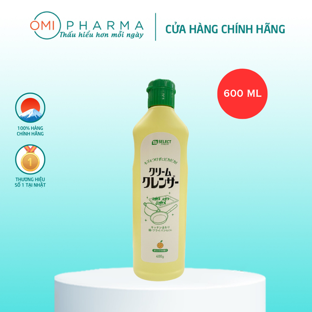 Kem tẩy đa năng s select hương chanh nhật bản