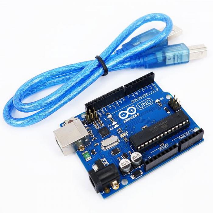 Arduino Uno R3 DIP ( Chíp Cắm )- Tặng Kèm Cáp