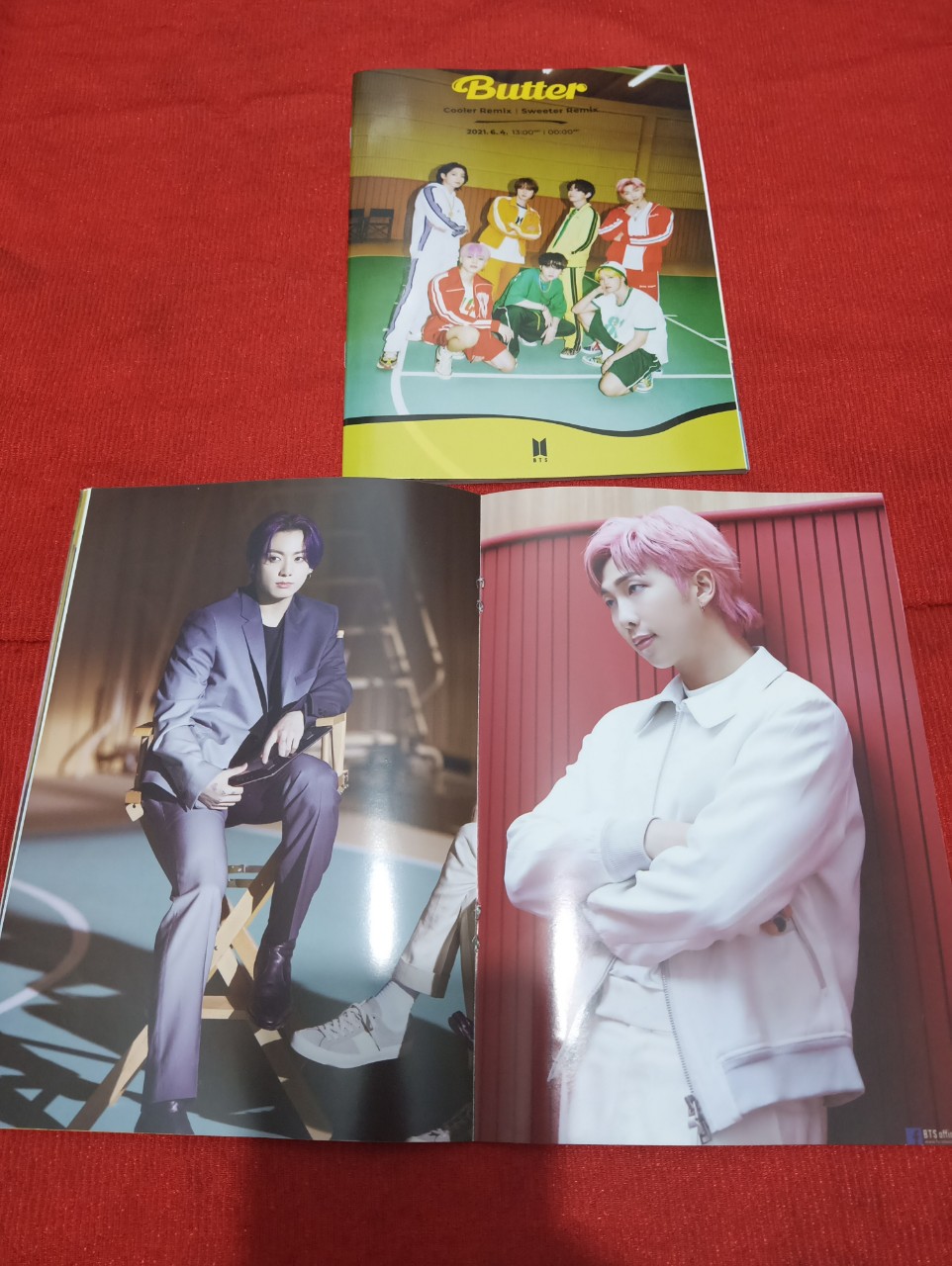 photobook BTS full hình MV " Buffer"