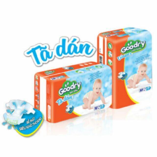 combo 2 gói tã dán goodry size L38 miếng (9-14kg)