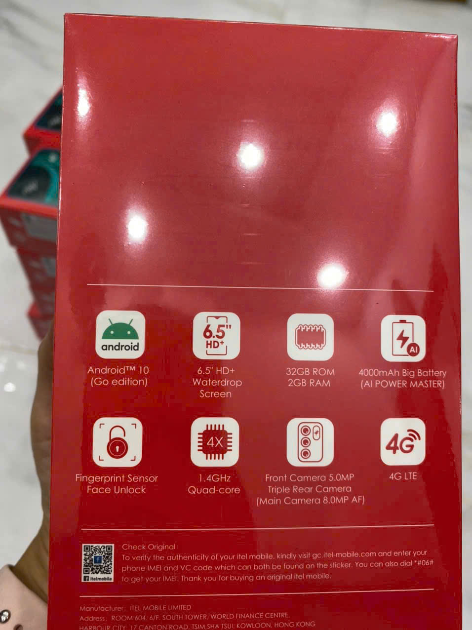 Điện thoại Itel Vision 1 Pro (2GB/32GB) - Hàng Chính Hãng