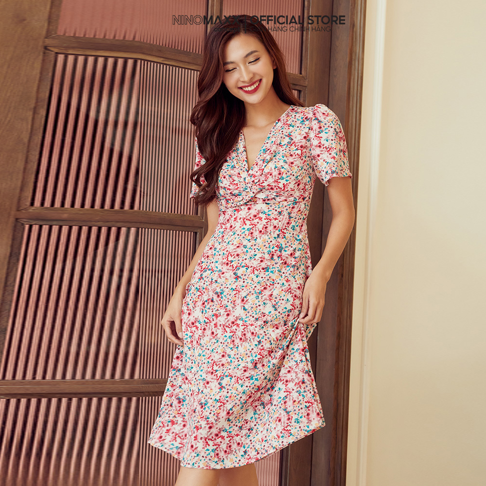 N&M Đầm thời trang Nữ hoạ tiết hoa 2210014