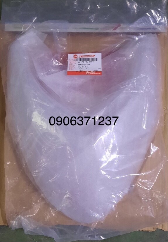 Kiếng pha đèn xe Attila Dĩa bay