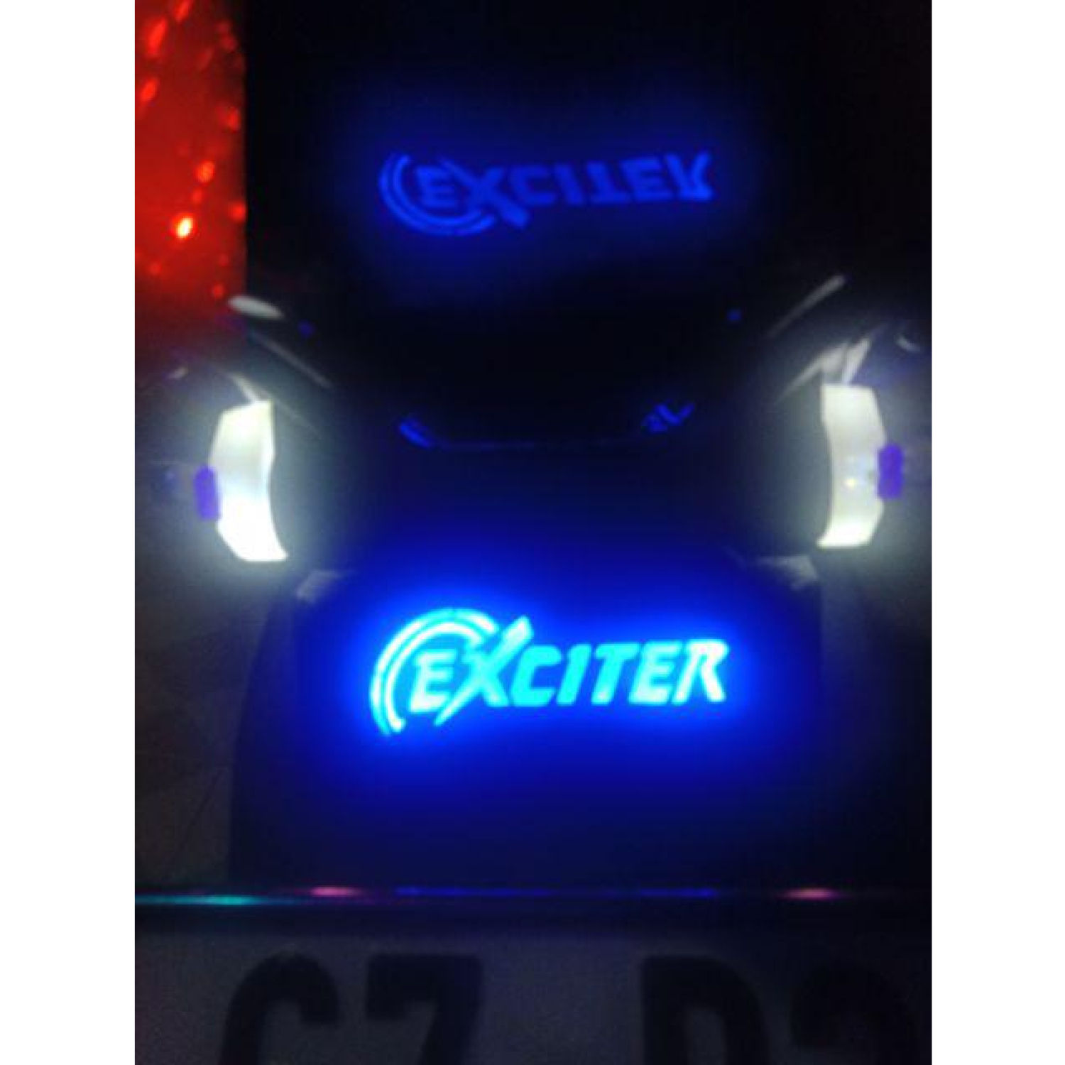 Chữ đèn led gắn dè xe exciter và winner