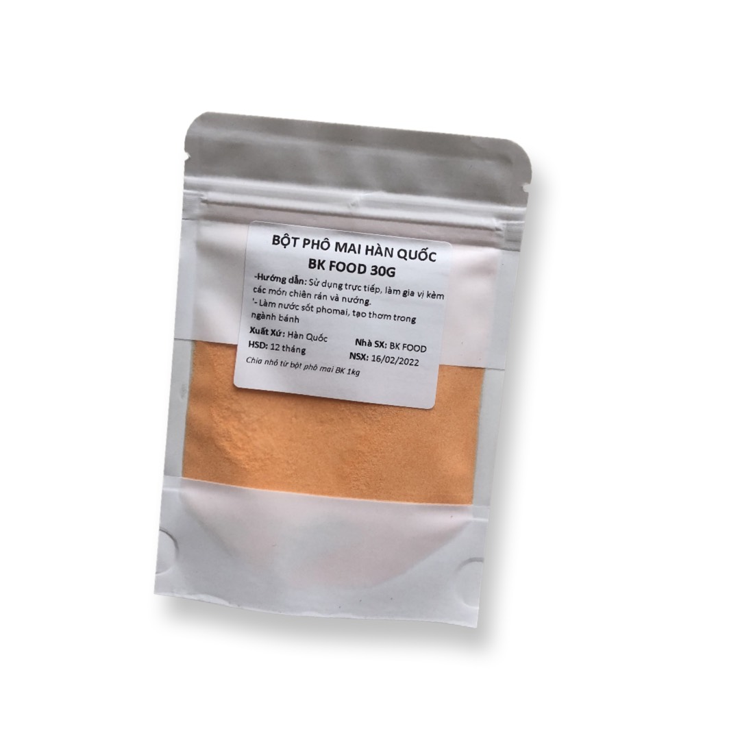 Bột phô mai Hàn Quốc BkFood 30g, 50g