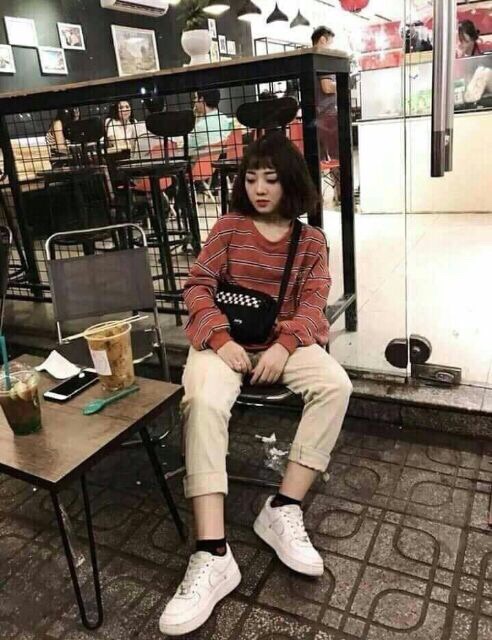 [HCM]QUẦN KAKI PANTS ỐNG SUÔNG BASIC 2 MÀU ĐEN TAN UNISEX BC072