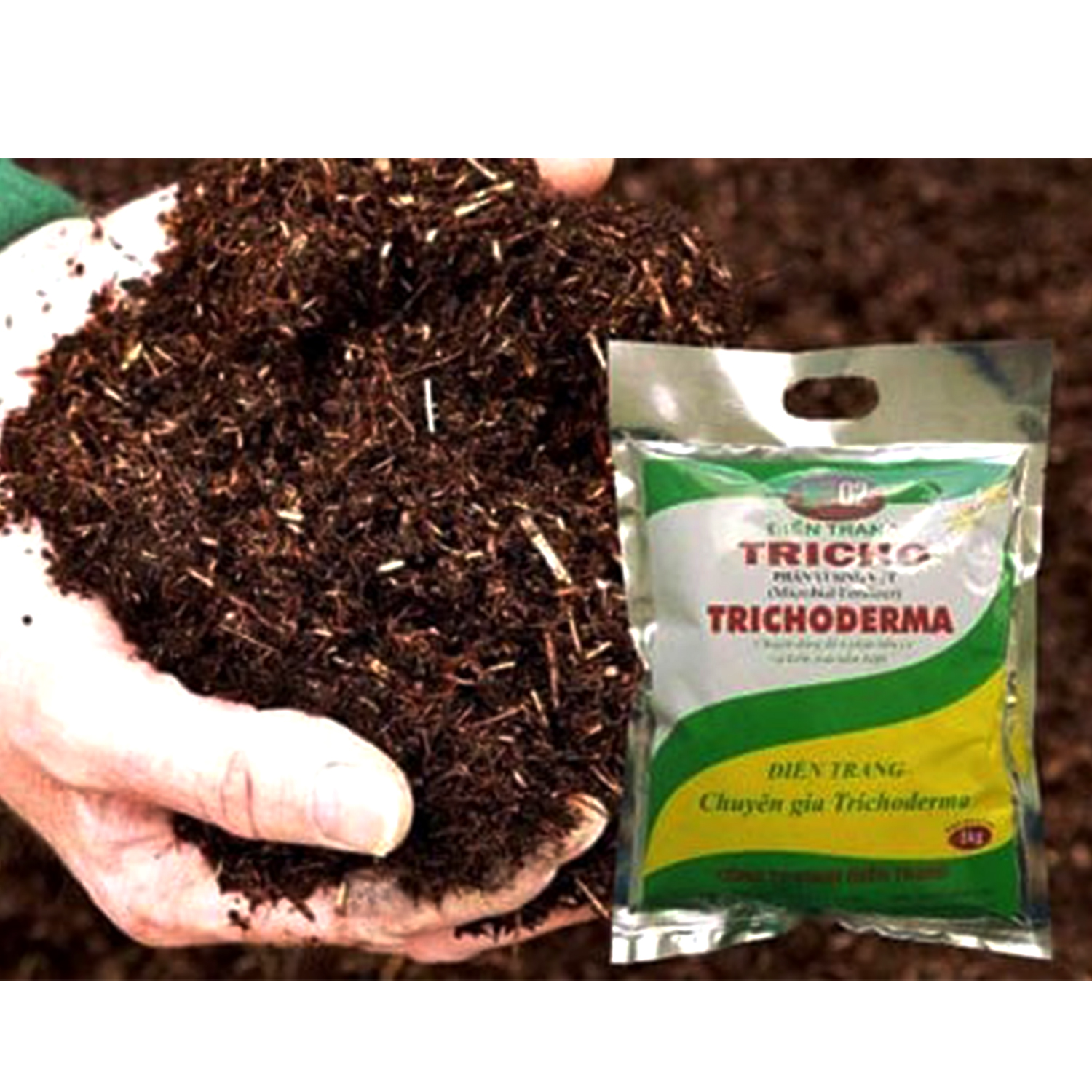 Phân bón vi sinh Trichoderma Điền Trang Gói 1 Kg