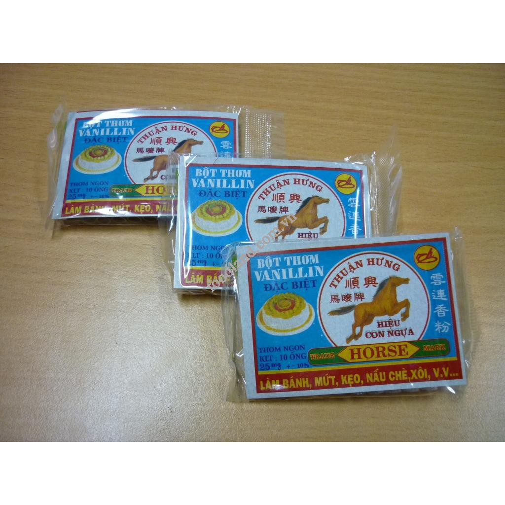 100 ống bột Vani 10 vỉ