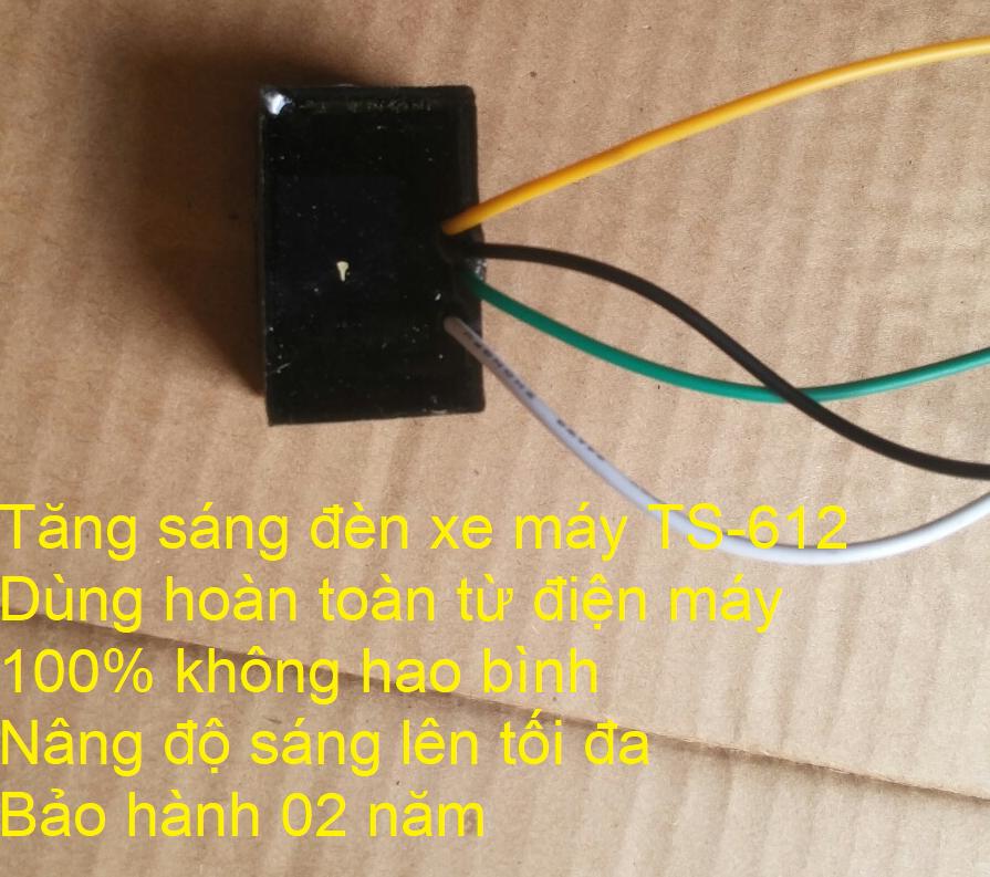 Tăng sáng đèn Halogen xe máy
