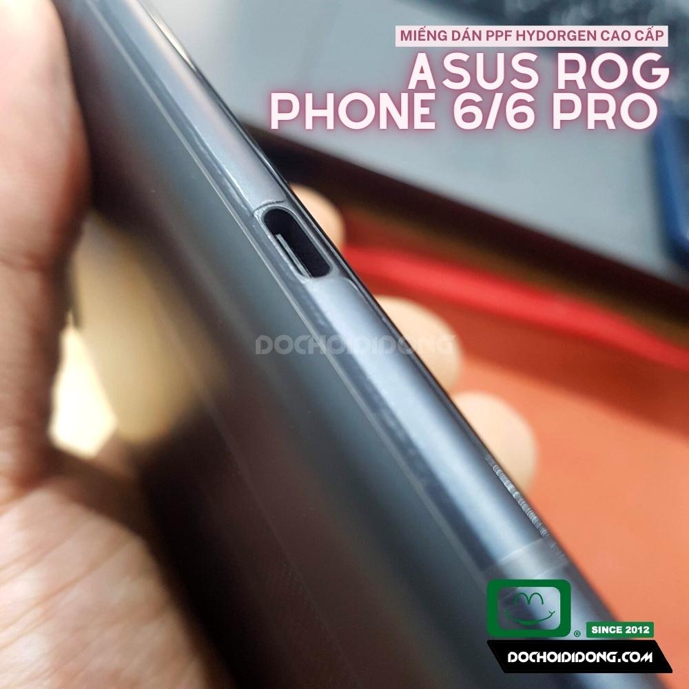 Miếng dán PPF Hydorgen Asus Rog Phone 6 / 6 Pro trong, nhám, đổi màu cao cấp