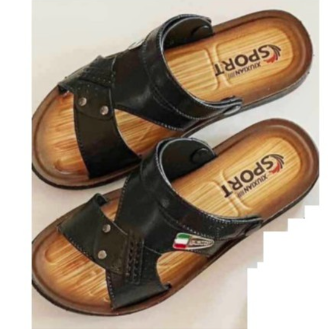 DÉP SANDAL NHỰA GIẢ DA NAM ( TĂNG LÊN 1 SIZE)