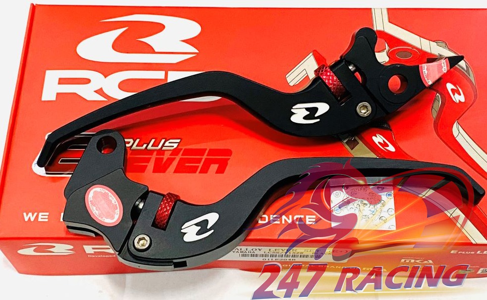 Tay thắng EXCITER RCB V6 chính hãng màu ĐEN..mẫu 01