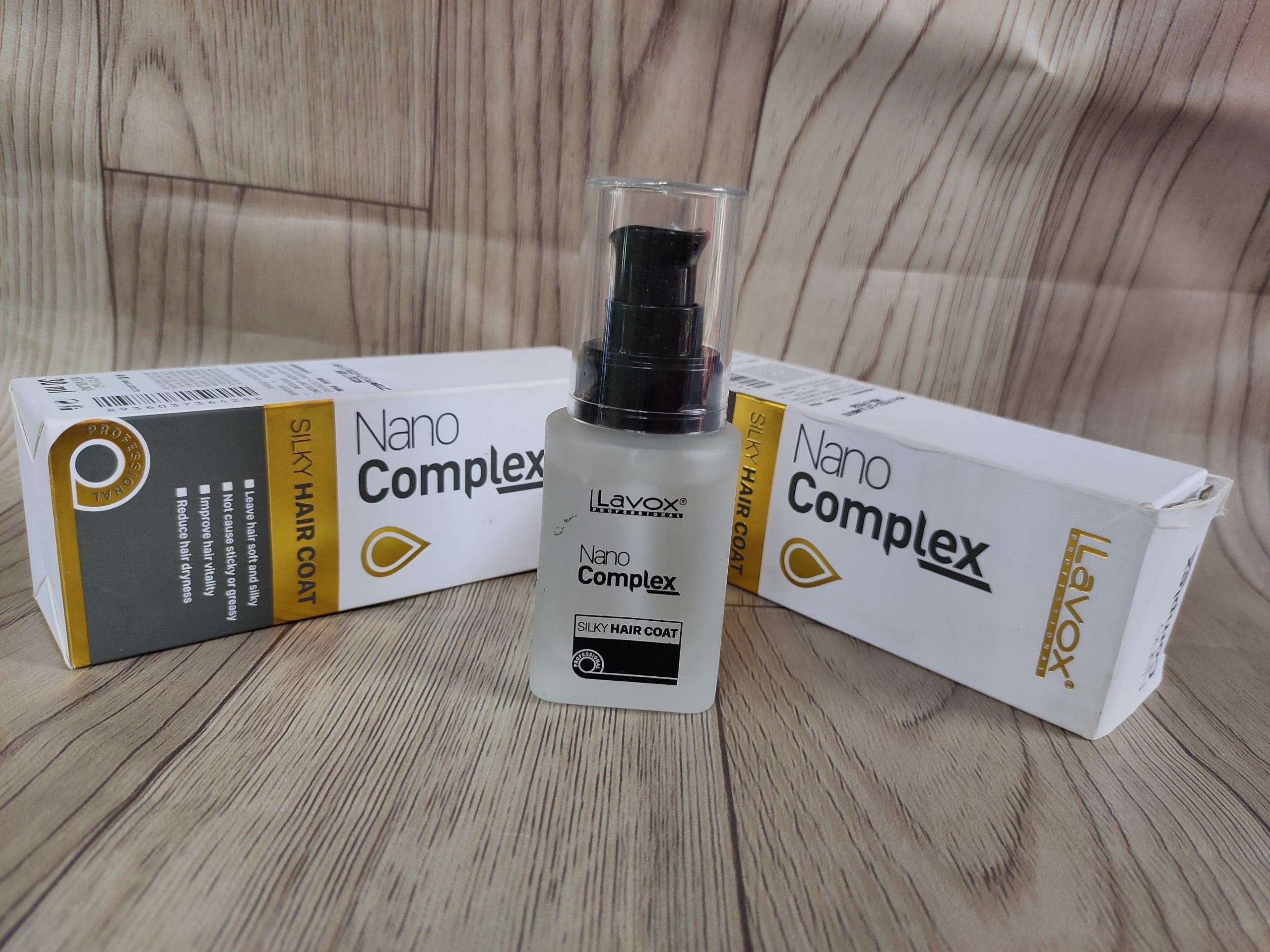 Serum dưỡng tóc Lavox nano chai sành 30ml