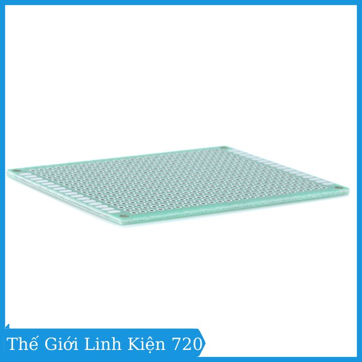Phíp đồng đục lỗ 2 mặt pcb xanh tốt dày 1.6mm