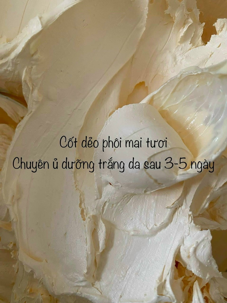 KEm cốt dẻo phô mai tươi 100g