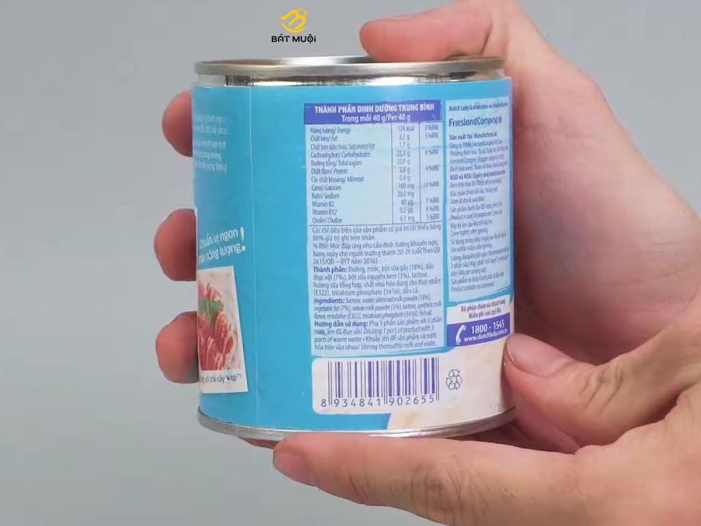 Sữa đặc có đường Dutch Lady lon 380g