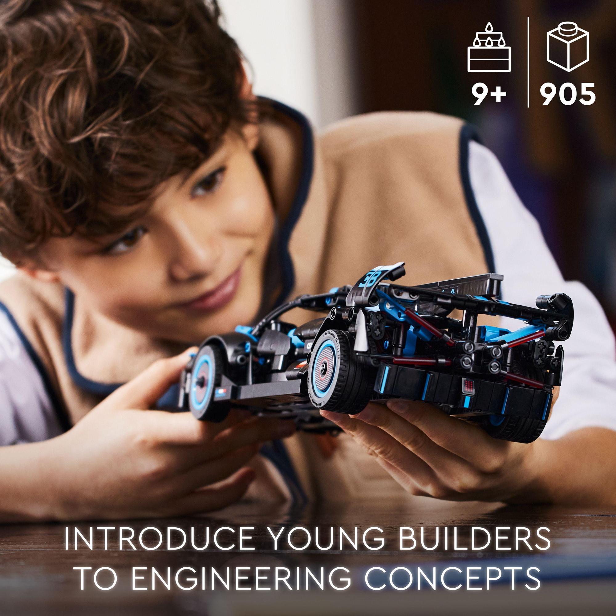 LEGO Technic 42162 Đồ chơi lắp ráp Siêu Xe Bugatti Bolide Agile Blue (905 chi tiết)