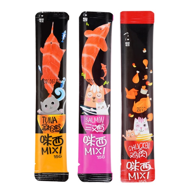 [HCM]SÚP THƯỞNG MIXI CHO MÈO 15GR