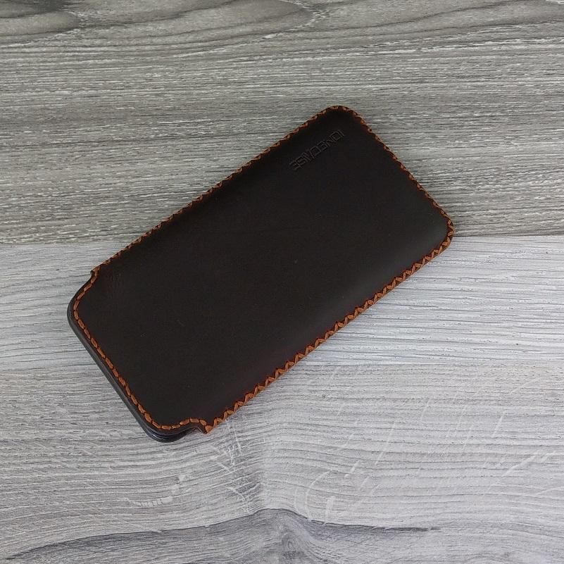 Bao Da Túi Rút Iphone Xs Max Da Bò Sáp