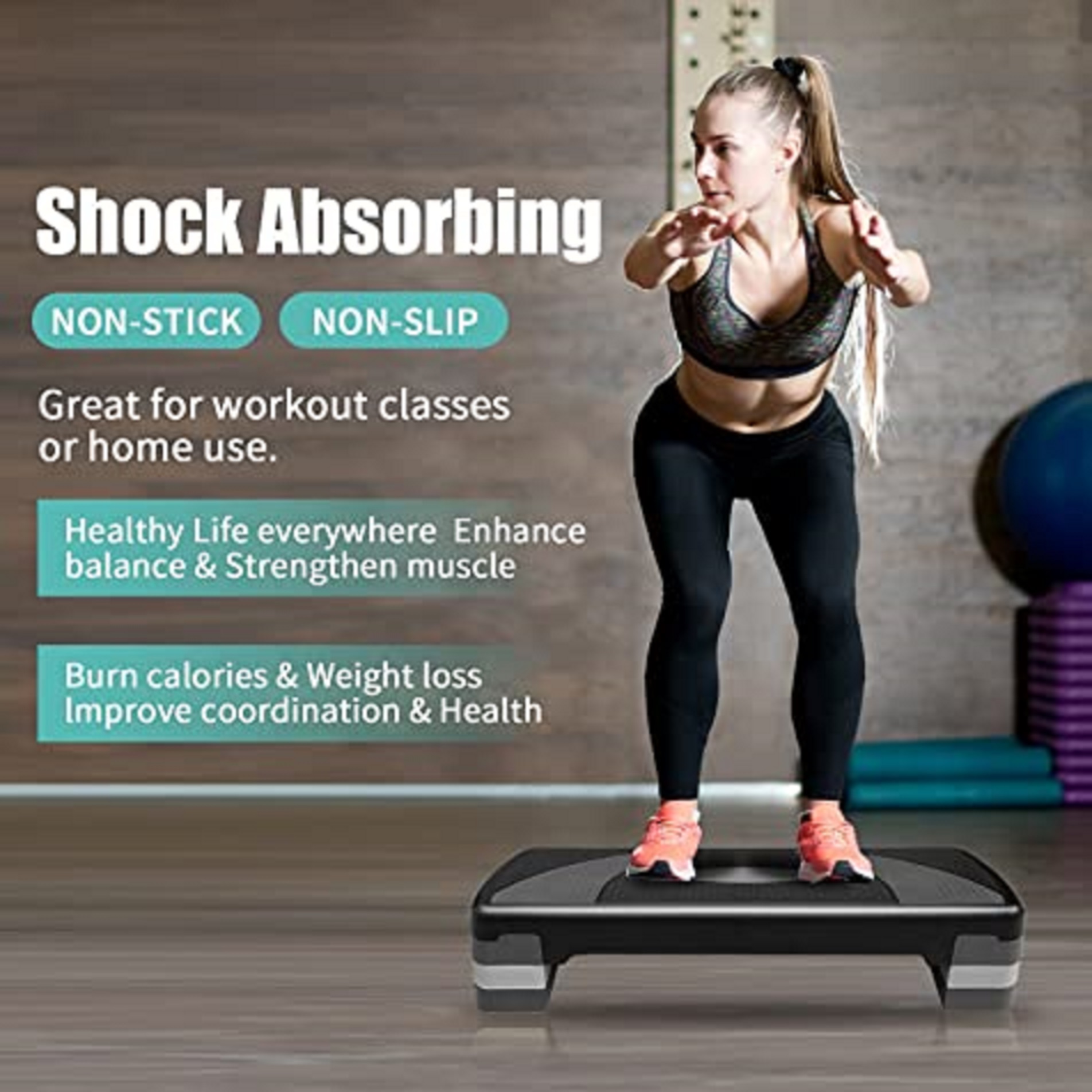 Bục tập Aerobic REEFIT 80cm