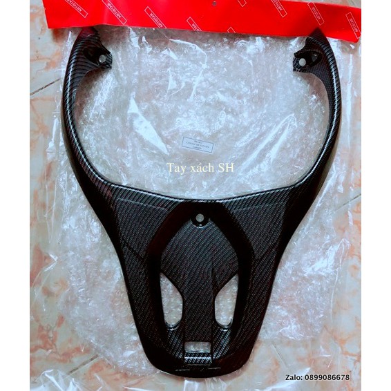 Ốp cản sau carbon honda sh 2012, sh 2013, sh 2014, sh 2015, 2016 - phụ kiện, đồ chơi honda sh cacbon