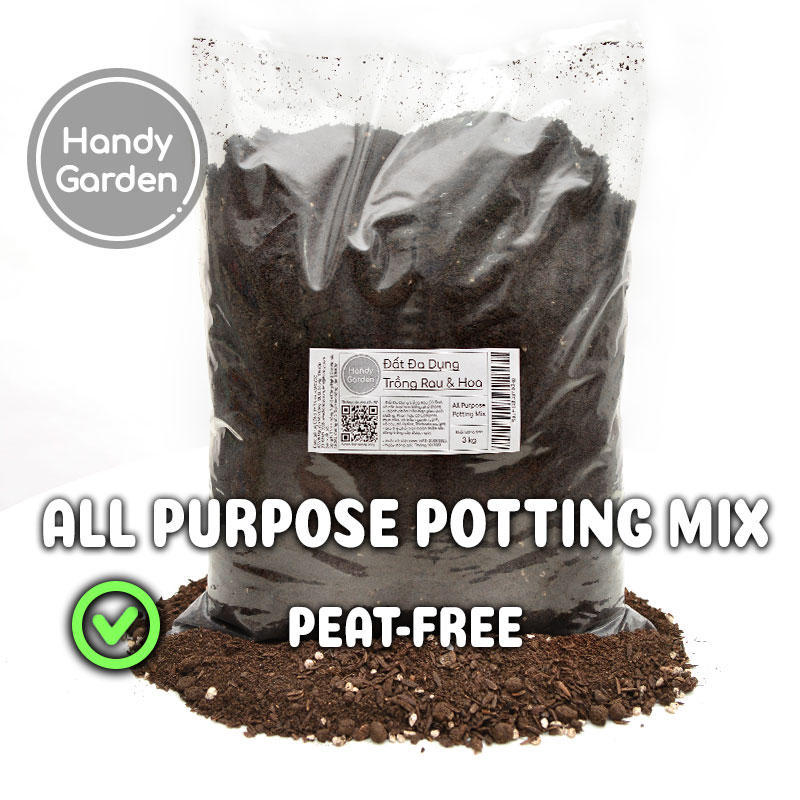 Đất sạch trồng Rau-Hoa Đa Dụng Namix All Purpose Potting Mix dùng trồng