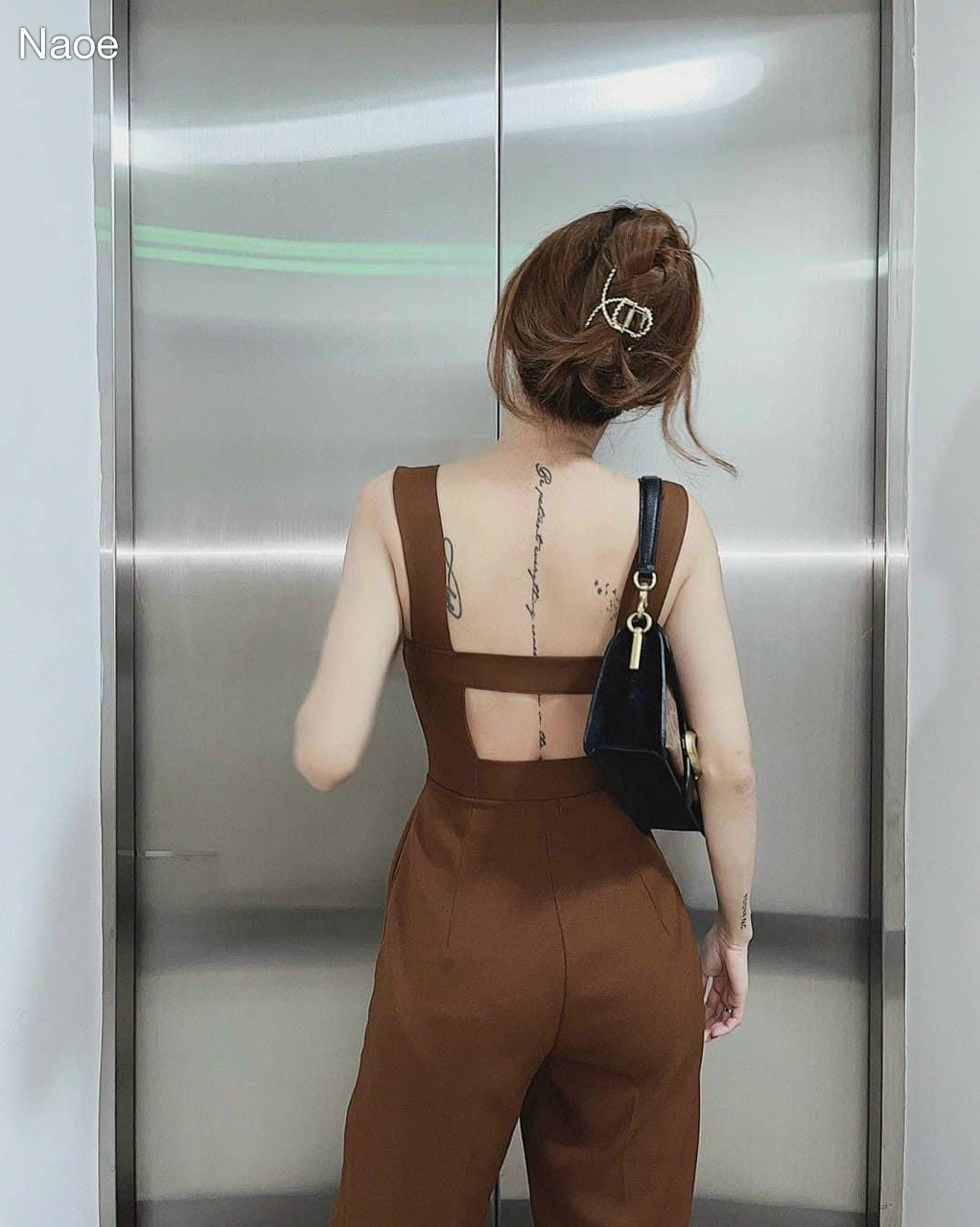 Jum lụa hở lưng sexy siêu xinh