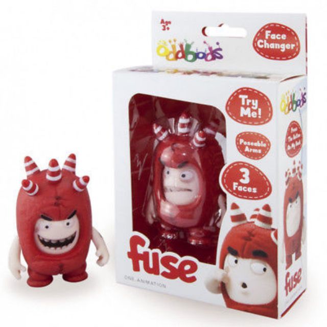 Búp bê oddbods thay đổi khuôn mặt
