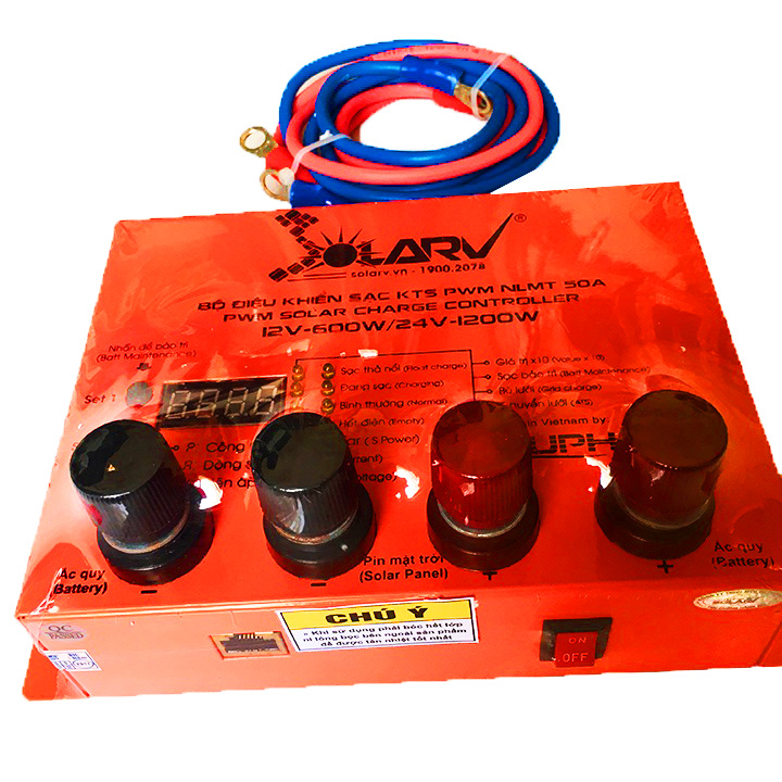 Bộ điều khiển sạc PWM 12V 50A