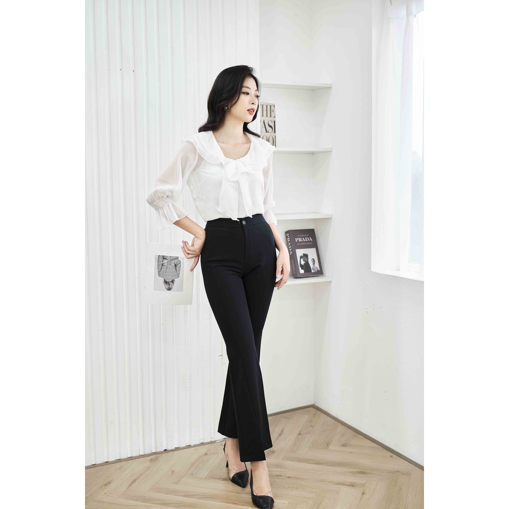 Áo sơ mi cổ bèo LENDO cao cấp  A220511