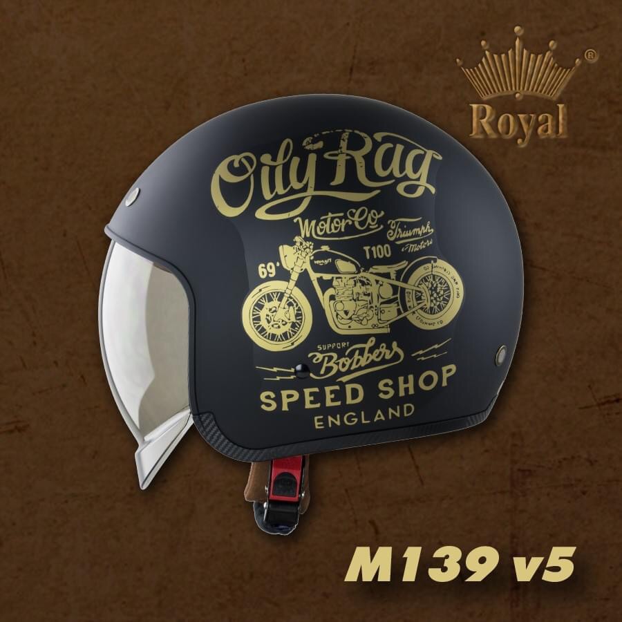 Nón Bảo hiểm RoYAL helmet M139 V5