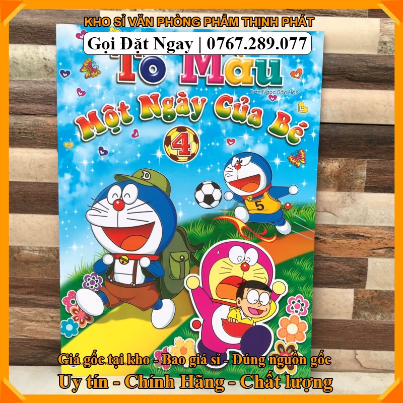 TẬP TÔ MÀU DORAEMON [VPP THỊNH PHÁT ]