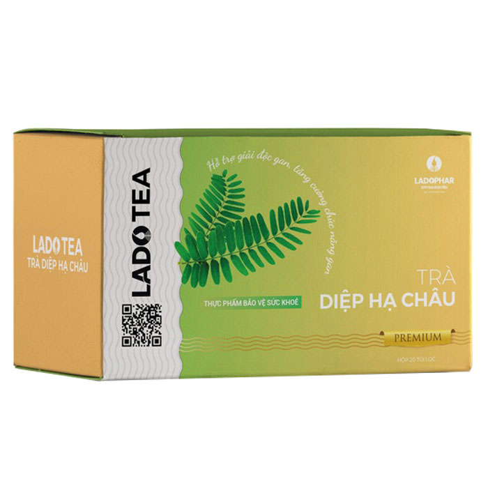 Trà Diệp Hạ Châu Bọc 100 Túi Lọc