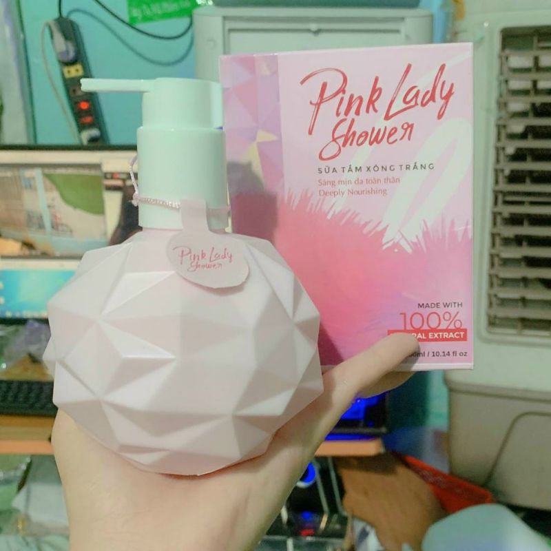 Sữa tắm xông trắng pink lady rẻ giá rẻ
