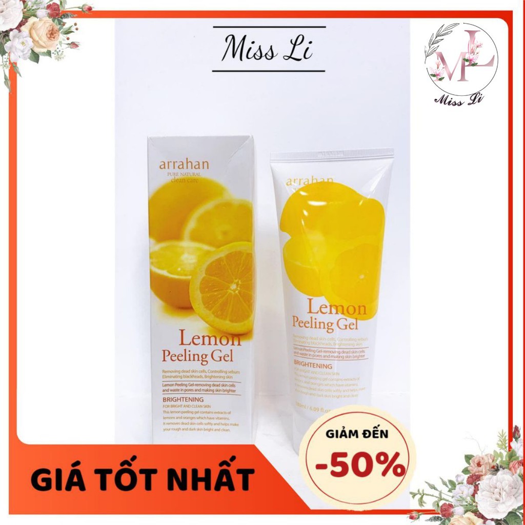 [HCM]Tẩy Da Chết Arrahan 180ml