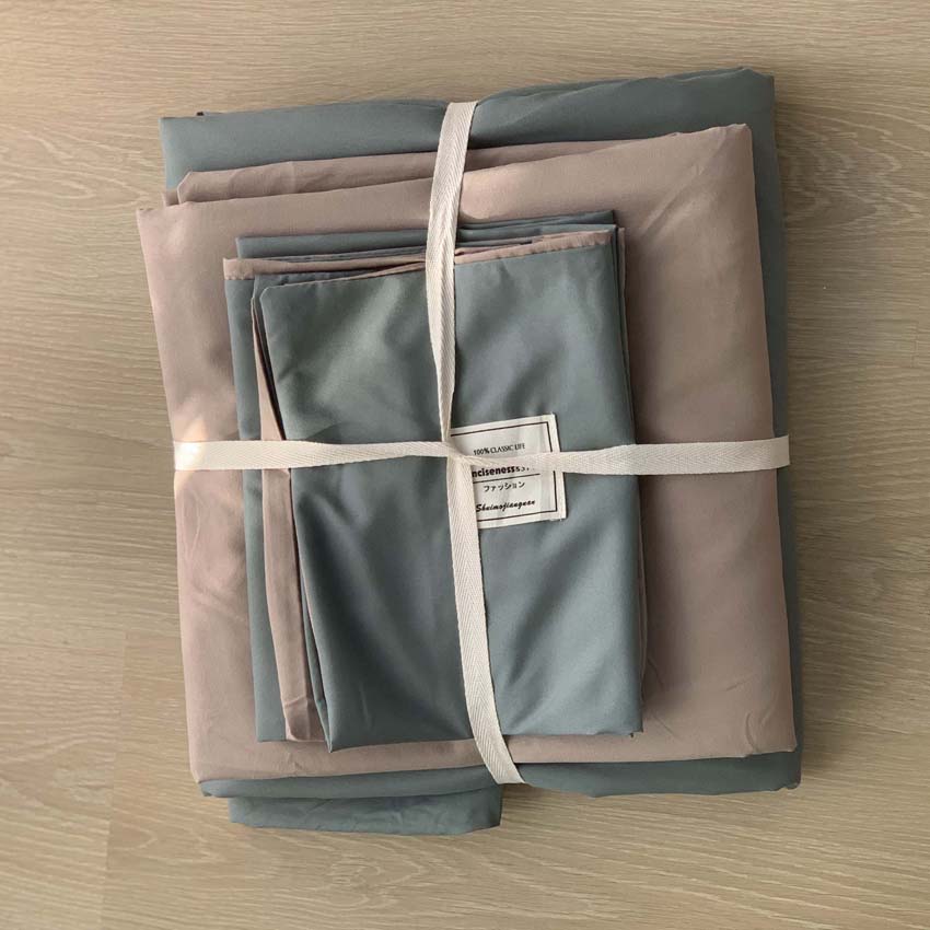Bộ chăn ga gối Cotton Tici Lidaco 4 món Basic